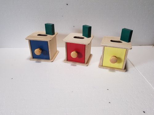 Pudełko z szufladą Montessori na Arena.pl