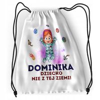Plecak Sportowy Szkolny Dla Dominiki Córki Dziecka Z Nadrukiem Ze Zdjęciem