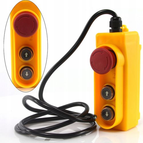 Przełącznik przycisk pilot wciągarki 500 1000 230V na Arena.pl