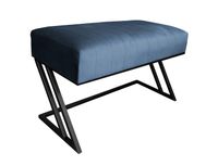 Ławka ZETA LOFT MG33 pufa podnóżek metal