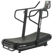 Bieżnia mechaniczna VIRTUFIT Pro Elite HIIT zakrzywiona 4 poziomy oporu