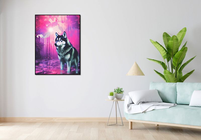 Plakat 75x100cm Wilczy Duch zdjęcie 4