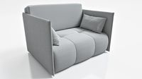 Sofa Nessa 2 rozkładana, funkcja spania, pojemnik na pościel - Inari 91