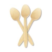 łyżka drewniana 16,5cm 100szt