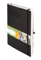 KALENDARZ 2026 IMPRESJA B5 DNS CZARNY ANTRA