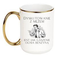 Duży Biało-Złoty 450 ml