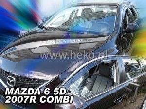 Owiewki Mazda 6 GH II kombi 2007-2013r. Z TYŁAMI na Arena.pl