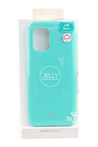 Etui Mercury Goospery Jelly Case do Xiaomi Mi 10 Lite 5G miętowy zdjęcie 4