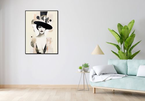 Plakat 75x100cm Portret en Décalage na Arena.pl
