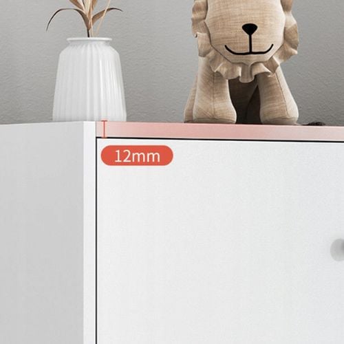 NOWOCZESNA POJEMNA KOMODA SZAFKA DUŻA BIAŁA SKANDYNAWSKI LOFT RETRO 3 PÓŁKI na Arena.pl