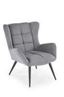 Fotel wypoczynkowy Wallace popielaty