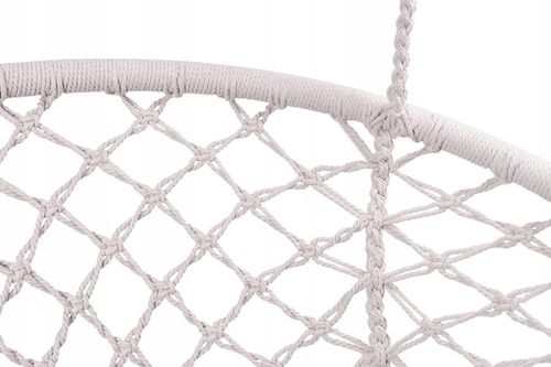 FOTEL WISZĄCY OGRODOWY KRZESŁO HUŚTAWKA DO OGRODU DOMU BUJAK Z PODUSZKAMI na Arena.pl