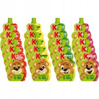 KUBUŚ Mus Owocowy dla Dzieci Mix Smaków Zestaw Musów