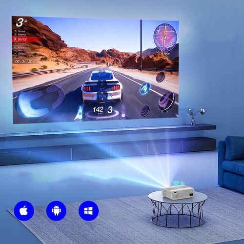 Projektor Rzutnik LED Android WiFi 5G SMART TV FULL HD 4K 13500lm Bluetooth na Arena.pl