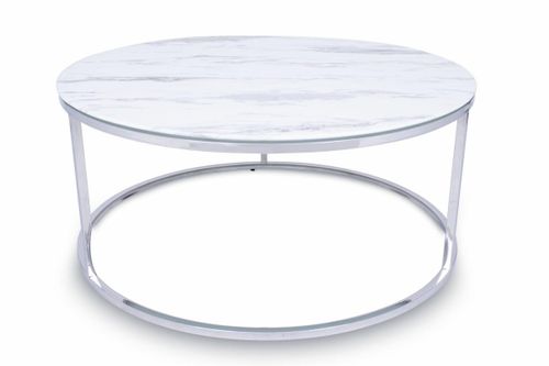 Stolik kawowy Treze Silver 100 cm na Arena.pl
