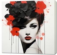 Obraz 90x90cm Kwiatowa Pasja