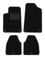 Dywaniki samochodowe welurowe do: Citroen C6 2005-2012 sedan czarne