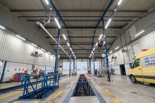 2x Oprawa lampa świetlówka LED do garażu 120cm na Arena.pl