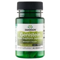 SWANSON Genistein Perełkowiec japoński 125mg 60 kaps ANTYOKSYDANT Hormony