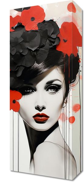 Obraz 20x50cm Kwiatowa Pasja zdjęcie 1