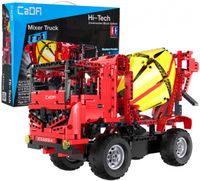 Klocki Techniczne Cada 814 El. Zdalnie Sterowana Betoniarka + Podnośnik 2W1