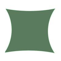 Żagiel przeciwsłoneczny ogrodowy zacieniacz 4x4 m ciemny zielony