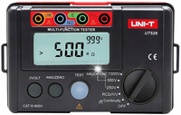 MIERNIK REZYSTANCJI IZOLACJI + TESTER RCD UT-526 UNI-T