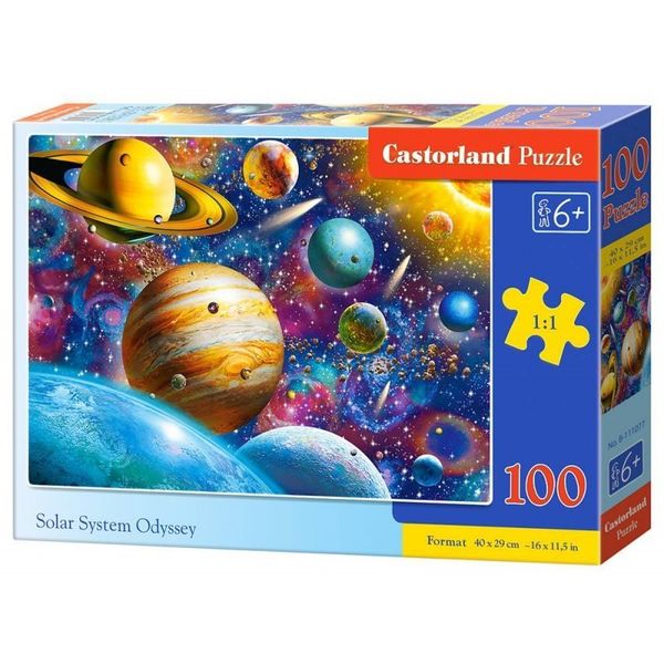 Puzzle 100 solar system odysey zdjęcie 1