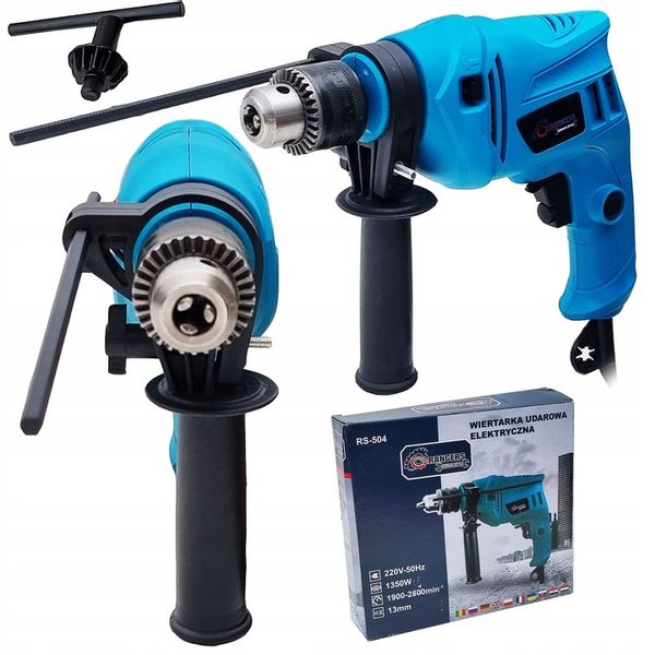WIERTARKA ELEKTRYCZNA UDAROWA UDAR REGULACJA 1350W zdjęcie 1