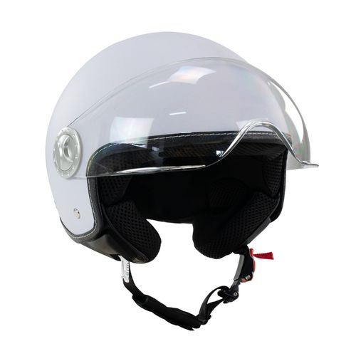 Kask na skuter motocyklowy otwarty BB 592 L biały mat na Arena.pl