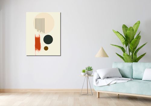 Obraz 70x90cm Symetryczna Struna na Arena.pl