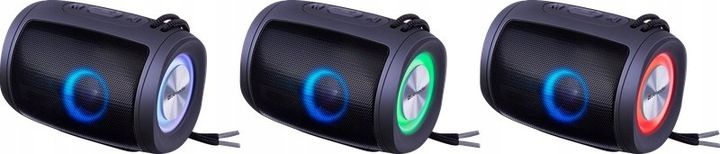 DEFENDER Przenośny Mini Głośnik Bluetooth 5.3 LED FM MP3 SD zdjęcie 7
