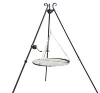 GRILL TRÓJNÓG OGNISKOWY FI 70 CM RUSZT NAD OGNISKO