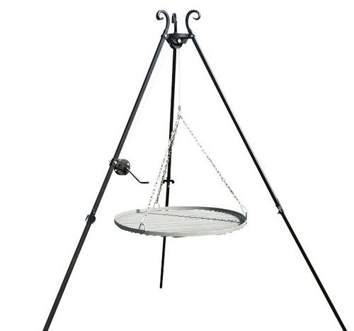 GRILL TRÓJNÓG OGNISKOWY FI 70 CM RUSZT NAD OGNISKO na Arena.pl