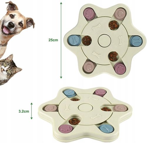 GRA EDUKACYJNA DLA PSA INTERAKTYWNA ZABAWKA WĘCH NA KARMĘ SMACZKI PRZYSMAK na Arena.pl