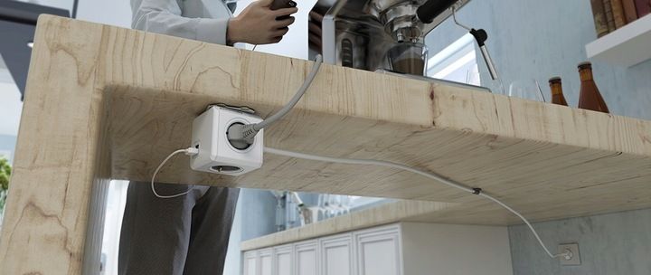 Listwa przedłużacz PowerCube Extended 1,5 m szary zdjęcie 3