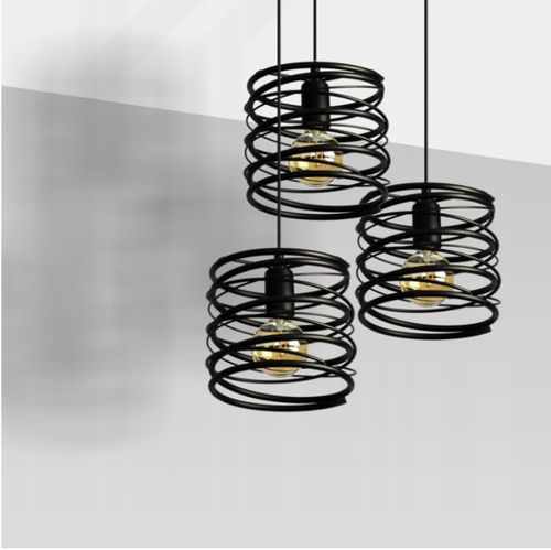 Nowoczesne Lampy Wiszące Loft Spring 2787/Z-B-3 na Arena.pl