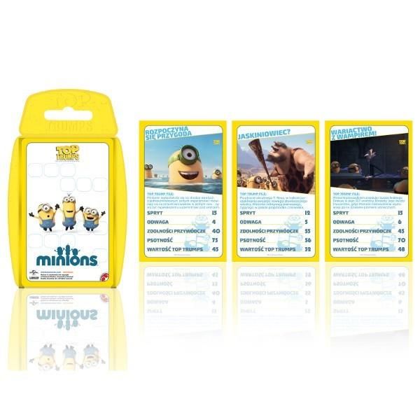 TOP TRUMPS Gra karciana Minionki zdjęcie 1