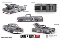 MINI GT CHEVROLET SILVERADO KAIDO V2 1980 Light grey 1:64