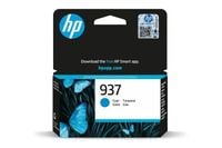 Oryginalny Tusz Cyan HP 937 (4S6W2NE)