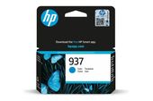 Oryginalny Tusz Cyan HP 937 (4S6W2NE)