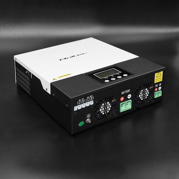 Qoltec Hybrydowy inwerter solarny Off-Grid 2KVA 1.5kW 80A MPPT Sinus zdjęcie 7