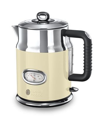 Czajnik elektryczny Russell Hobbs 21672-70 2400 W 1,7 l beżowy/brązowy na Arena.pl