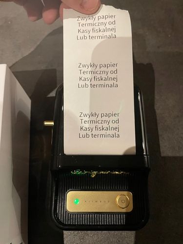 NIIMBOT B21 Drukarka Termiczna NAKLEJKI Bluetooth + POKROWIEC na DRUKARKĘ na Arena.pl