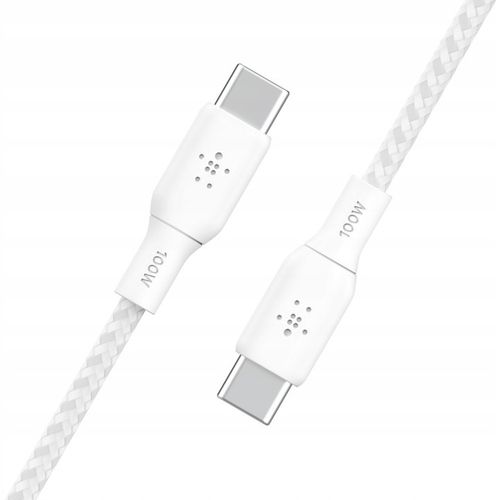Belkin - Kabel Boost - USB-C do USB-C PD, 5A 100W, z oplotem nylonowym, 2 m na Arena.pl