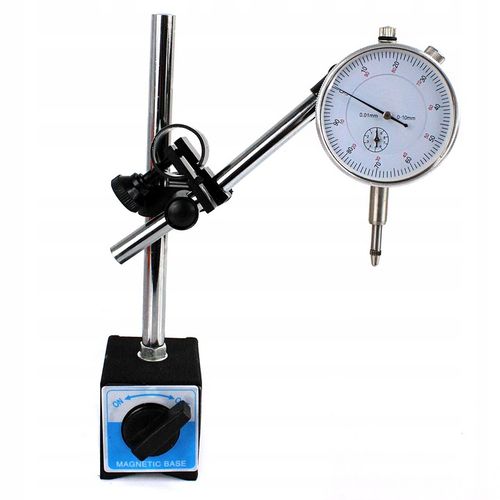 CZUJNIK ZEGAROWY STATYW MAGNETYCZNY 0-10 KOŃCÓWKI na Arena.pl