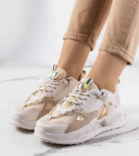 Beżowe sneakersy Mansfield 41 na Arena.pl
