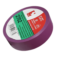 TAŚMA IZOLACJA PCV 2702 19mm/25m FIOLETOWA, SCAPA