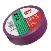 TAŚMA IZOLACJA PCV 2702 19mm/25m FIOLETOWA, SCAPA