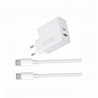 Szybka ładowarka 45W z długim kablem 2m 2 wejścia do Honor Magic 6 Lite